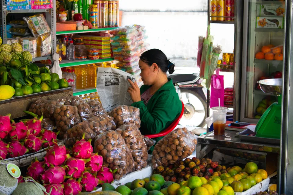 Khu gạo, dầu, gia vị